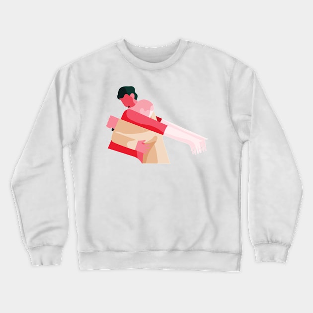 Embrace III Crewneck Sweatshirt by jiaqiwang